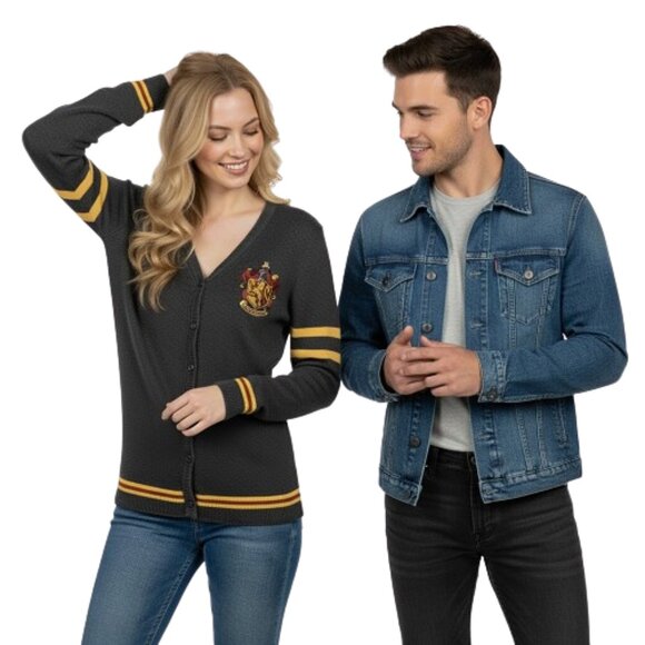 NWT Harry Potter Gryffindor Cardigan – Junior Large, NWT - Picture 2 of 8